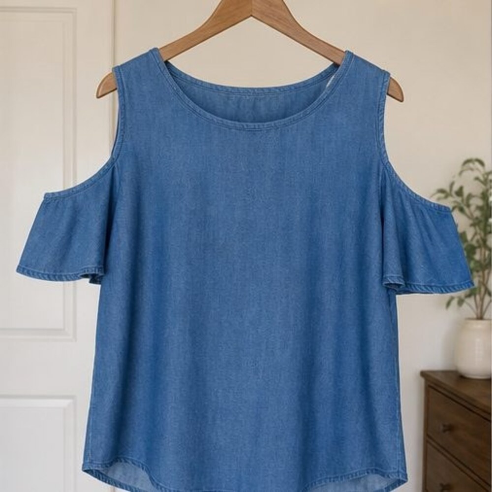 Olive Tie Neck Blouse